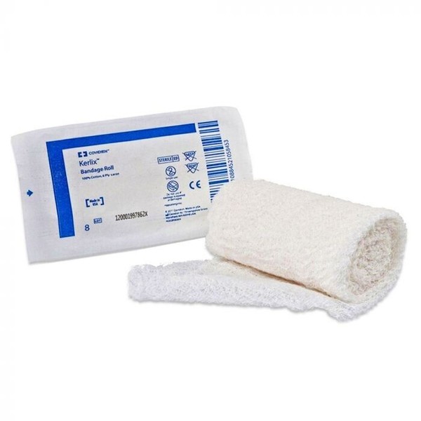 Cardinal Health Kendall Kerlix Non-Sterile Bandage Roll, 6-Ply Finished Edges