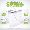 Utopia Kitchen Cereal Containers Storage Food Containers & Cereal Dispenser