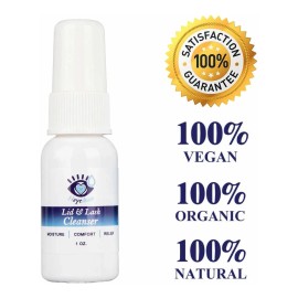 Heyedrate Tapa Y Lash Limpiador De La Irritación Ocular Y Al