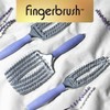 Olivia Garden Finger Brush Scalp-Hugging & Vented Paddle Hair Brush
