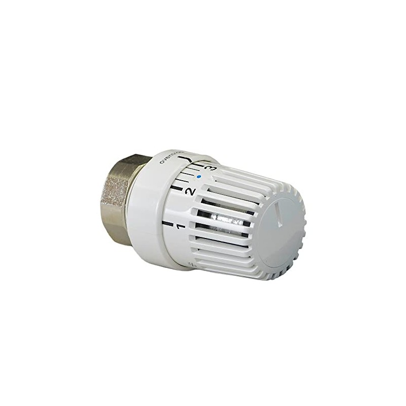 Oventrop Thermostatic Uni LO 7-28°C with liquid sensor weiß
