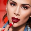 Labial Ésika Dúo Tattoo Colorfix color pimienta caliente satinado