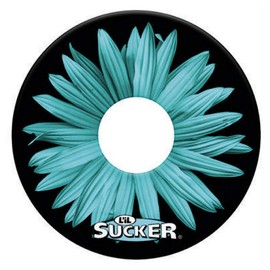 L’il Sucker Blue Flower Suction Ring Cup Drink Coaster Holder