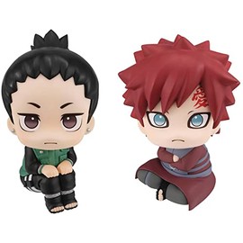 Shikamaru Nara & Gaara Look Up Series Naruto Shippuden Figure Set with Gift