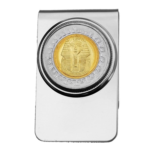 2010 Egypt 1 Pound King Tut Gold Mask BU Uncirculated