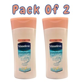Vaseline Healthy Bright™ Fresh Bright Cooling UV Lotion with Menthol 200 ml-2pk