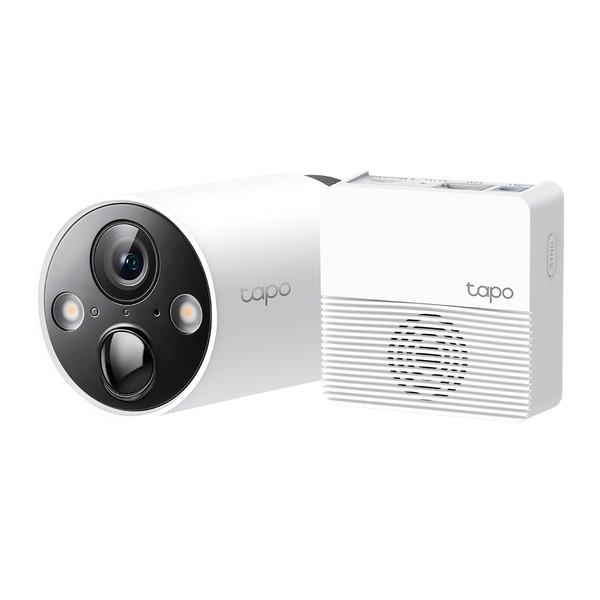 TP-Link Tapo C420S1 Full Wireless Network Camera, Outdoor, Pet Security, 2K QHD Lighting, Light, Equipped with Voice Calls, Hub, 1 Year Manufacturer's Warranty