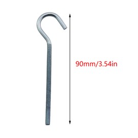 Guifeng 6PCS Metal Hooks 90mm Ceiling Plane Expansion Screws Spring Toggle Wing Bolt Plasterboard Ceiling Hooks Orchid Hook Fitting Hanger Wall Ceiling Mounting Used for Fixing Hanging Flags Lamps