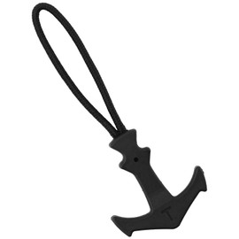 5pcs Anchor Shaped Zipper Pulls, Heavy Duty Zipper Extender T Shape Zip Tags Cord Extension Tab Fixer Replacement for Clothing Backpacks Luggage Bags Jackets Purses