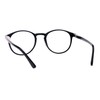 SA106 Retro Round Keyhole Thin Horn Rim Plastic Reading Glasses