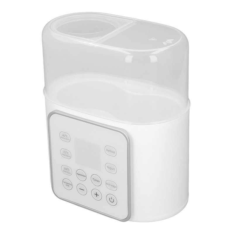 2 In 1 Double Bottle Heater Multi Functional Cleaning Automatic