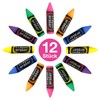 12 x Children's Erasers in Pen Shape, Ideal for Back