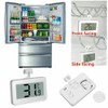 DollaTek Refrigerator Thermometer,LCD Digital Fridge Freezer Thermometer Monitor with Hanging