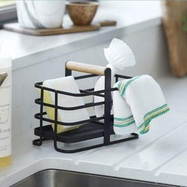 Lakeland Black Mesh Metal Sink Tidy