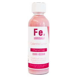 Calamine, Zinc Oxide and Rosewater Lotion for Irritated Skin 100ml