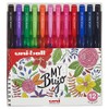Uni-Ball Signo RT1 UMN-155N Gel Rollerball Pen - 12 Colours