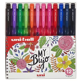 Uni-Ball Signo RT1 UMN-155N Gel Rollerball Pen - 12 Colours