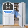 Pisman 180 Degree Adjustable Bifold Hinges, Folding Closet Door Hinges