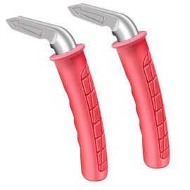 Weigulo Car Door Handle for Elderly 2 Pack, Multifunction Handle, Latch Handle for Seniors and Handicapped Red