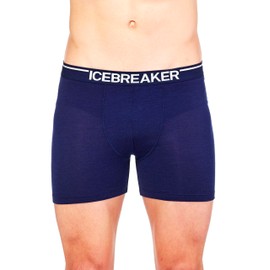 Icebreaker Merino Anatomica Men’s Boxer Briefs - Black - X-Large