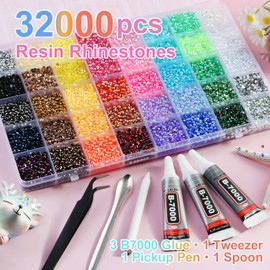 Resin Bedazzling Kit, 40 Colors