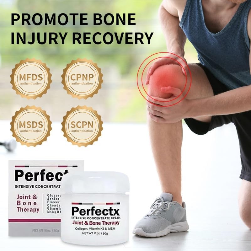 NATUREGURU Perfectx Joint & Bone Support Cream 50g, Intensive Concentrate