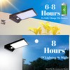 MASLED Solar Security Lights Outdoor Motion Sensor | Remote Control,