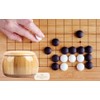 Chandini Bamboo Go Stone Holder, Natural Go Stone Case, Toy,