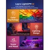 Lepro TB2 AI Smart Table Lamp, RGB Plus IC Addressable