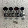 Huizhou Bass Guitar Tuners Set (4) - Complete Hardware Package