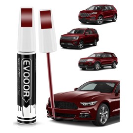 EVOOOR Rapid Red(D4) Touch Up Paint for Ford – Exact Match 2 in 1 Paint Pen for Chips and Nicks Repair