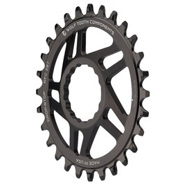 Wolf Tooth Components drop-stop Chainring : 34t、for RaceFace Cinchダイレクトマウント、Boost Chainline