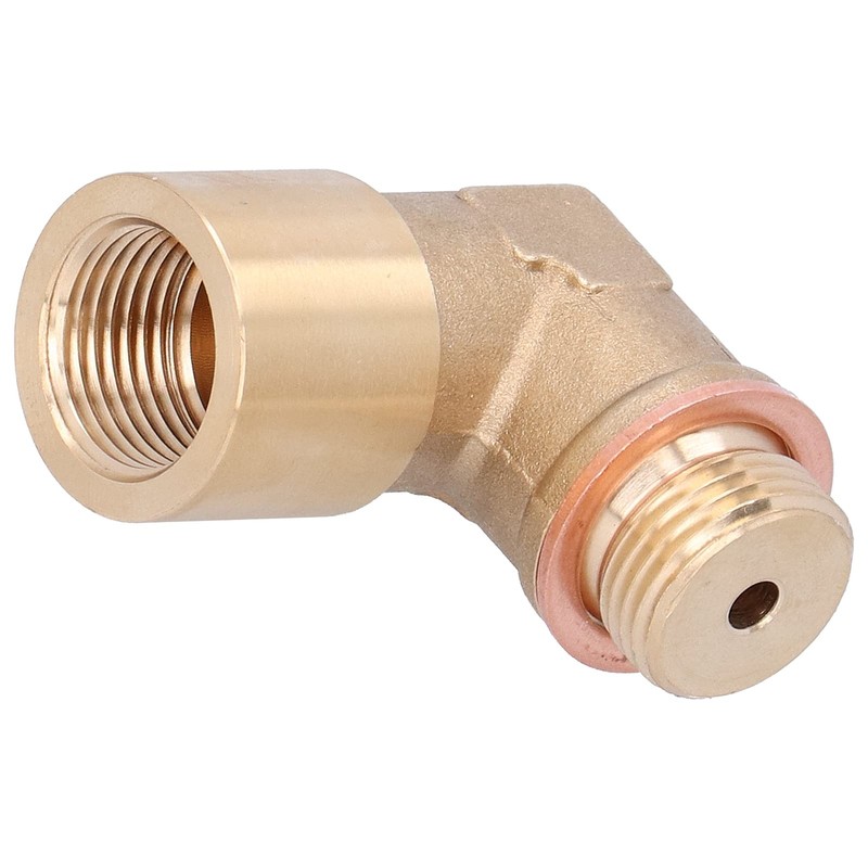 Oxygen Sensor Extender, 90 Degree Angled Oxygen Sensor Extender M18x1.5