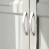 SYZOW 6 Pack Brushed Nickel Cabinet Handles Stainless Steel Kitchen