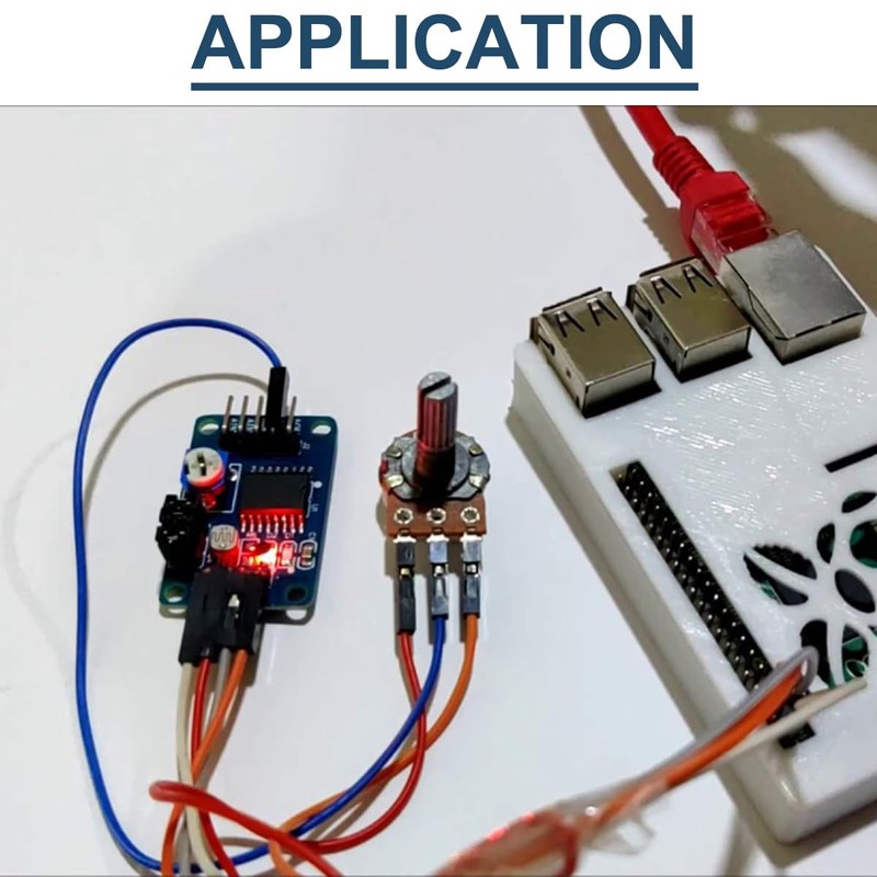 DAOKAI AD/DA Converter Module, PCF8591 Analog to Digital/Digital to Analog