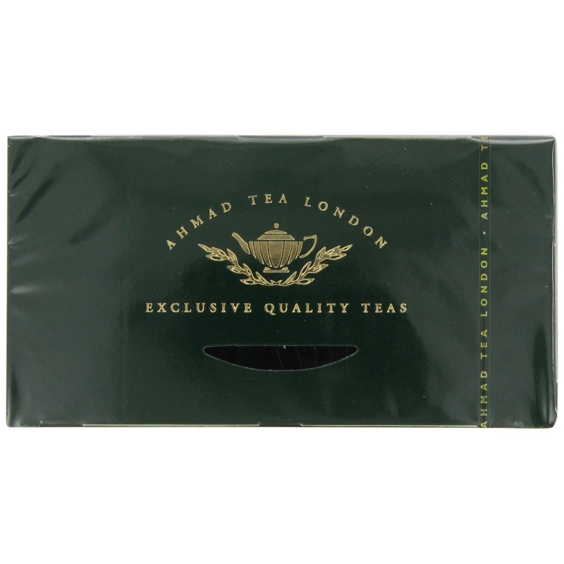 Ahmad Tea Black Tea, Darjeeling Teabags - Caffeinated and Sugar-Free,