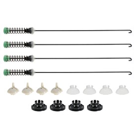 W11130362 Washer Suspension Rod Kit Fit for Whirlpool for May-tag for Kenmore for Amana Washing Machines Replace 11022352510 WTW5000DW2 MVWC565FW0 WTW5000DW0