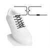 BETTER THREE Laces, elastic laces, round with aluminium twist closure,