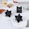 Hslutiee Gemstone Merkaba Crystal 1" Natural Sacred Star Healing Pocket