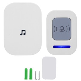 Wireless Intelligent Doorbell Remote 918.6ft Range Waterproof Door Chimes