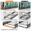 MUDEELA Expandable Pots and Pans Organizer Rack under Cabinet, Pots