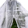 Zippered Caterpillar Sleeve, Milkweed Plant Netting, Garden Netting Plant Covers