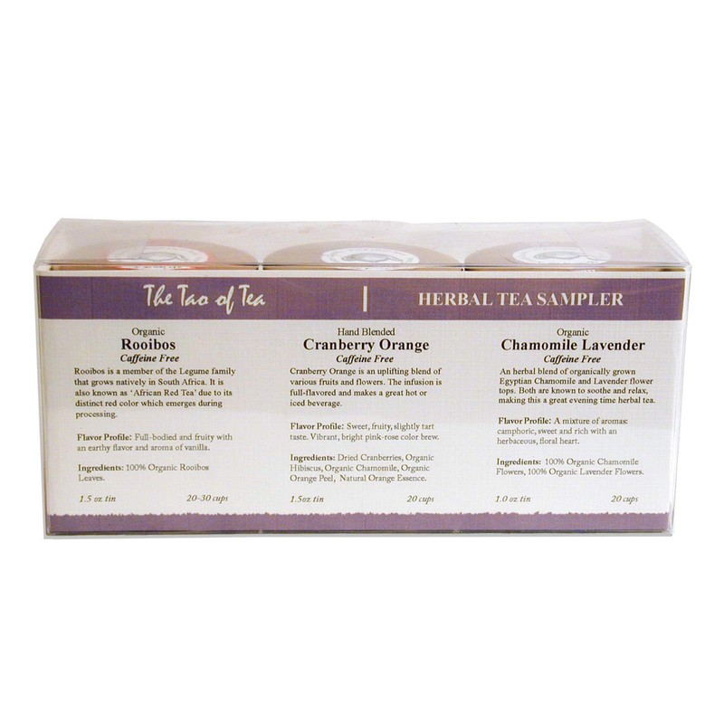The Tao of Tea Herbal Tea Sampler Cans, 1 pcs