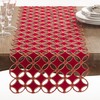 Holiday Cutwork Design Table Runner
