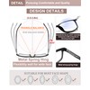 YTDBNS Reading Glasses for Men and Women, Blue Light Blocking