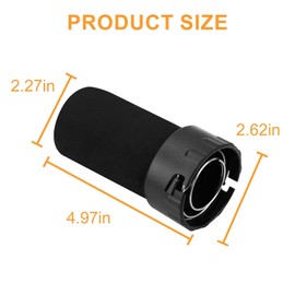 Sander Dust Bag 608354-00SV for Dewalt Orbital Sander Replaces for Dewalt Sander Parts 608354-00, 380412-00 and 624307-00