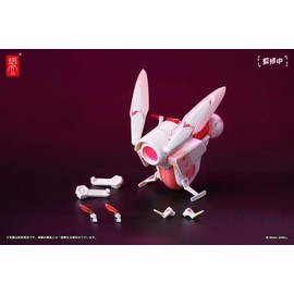 Cochlear Shell Cyclone Bunny & Gear Set, Total Height: Approx. 3.9 inches (100 mm), PVC, ABS, POM, 1/12 Scale Painted Complete Action Figure