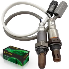 DAVRPES 2 piezas 234-9038+234-4380 Sensor de relación de combustible de aire ascendente 1 sensor de oxígeno descendente para Nissan 2010 Rogue 2.5L l4 Exc. Calif, 2009 Cube 1.8L, 08-09 Versa 1.8L, 08-12 Sentra 2.0L 2.5L