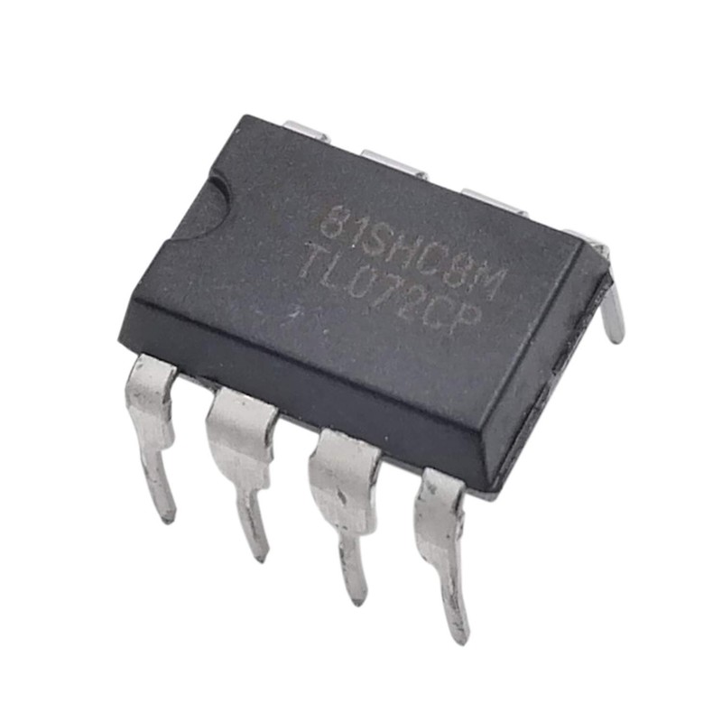 HUABAN 10PCS TL072 DIP-8 Low Noise JFET Input Op Amplifier