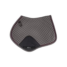 OEQ Jump Saddle Pad w/Cordura Girth Area Gray